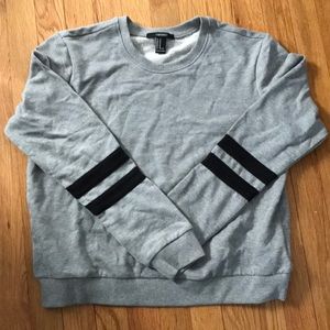 Gray sweatshirt